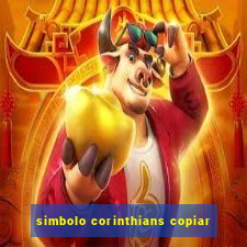 simbolo corinthians copiar